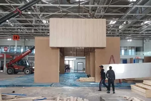 Exhibition stand design for Cersaie