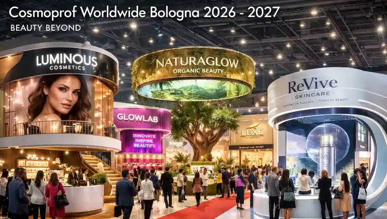 Cosmoprof Stand Builder — exhibition stand project by Echo Expo