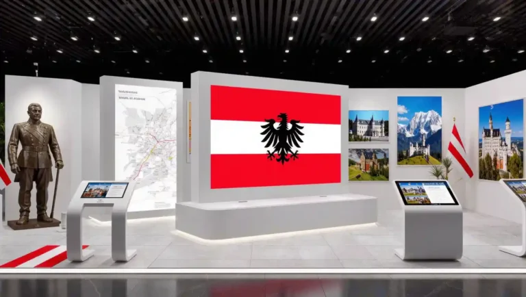 Exhibition stand in Austria — designed and built by Echo Expo