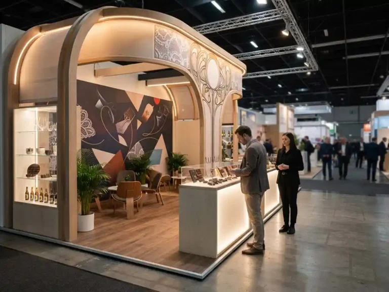Exhibition stand in Belgium — designed and built by Echo Expo