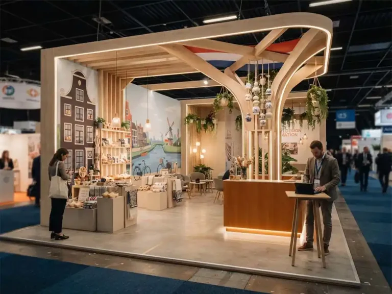 Exhibition stand in Netherlands — designed and built by Echo Expo