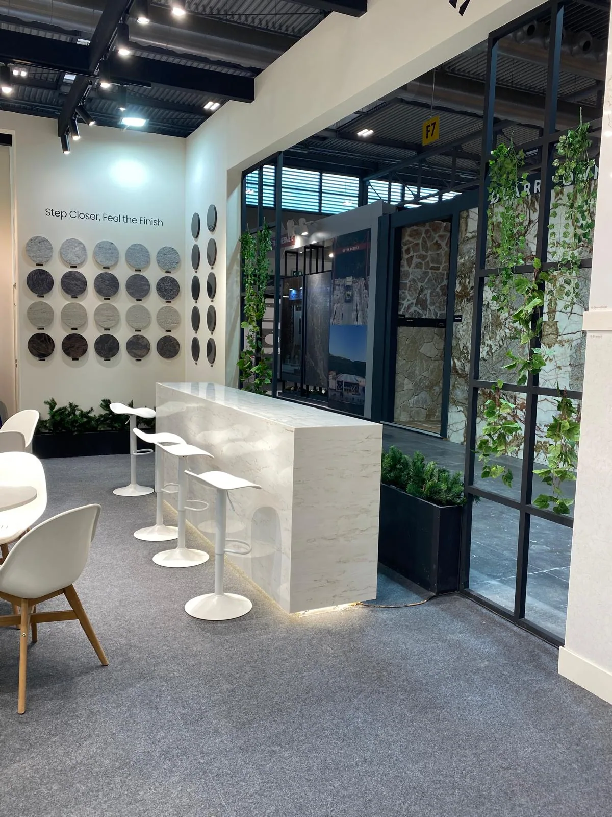 Marmomac exhibition stand detail, Veronafiere, Verona