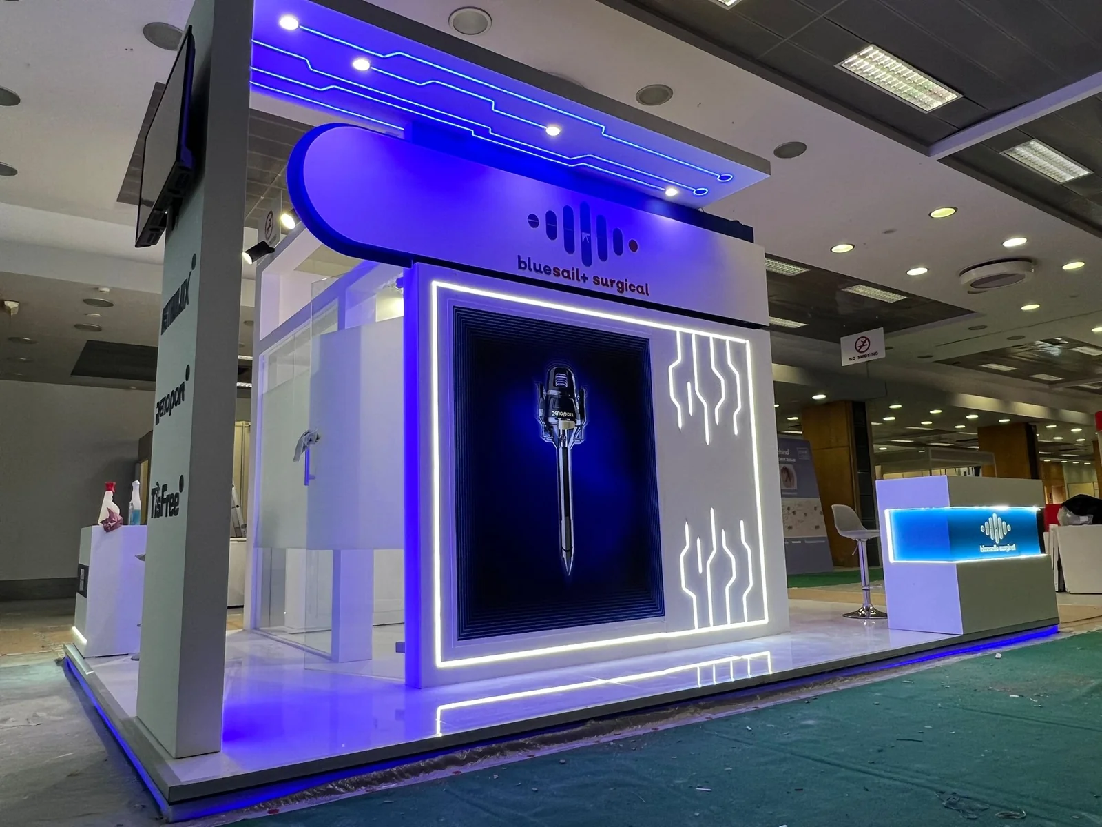 24 sqm exhibition stand at ESCP, Greece — designed and built by Echo Expo (view 2)