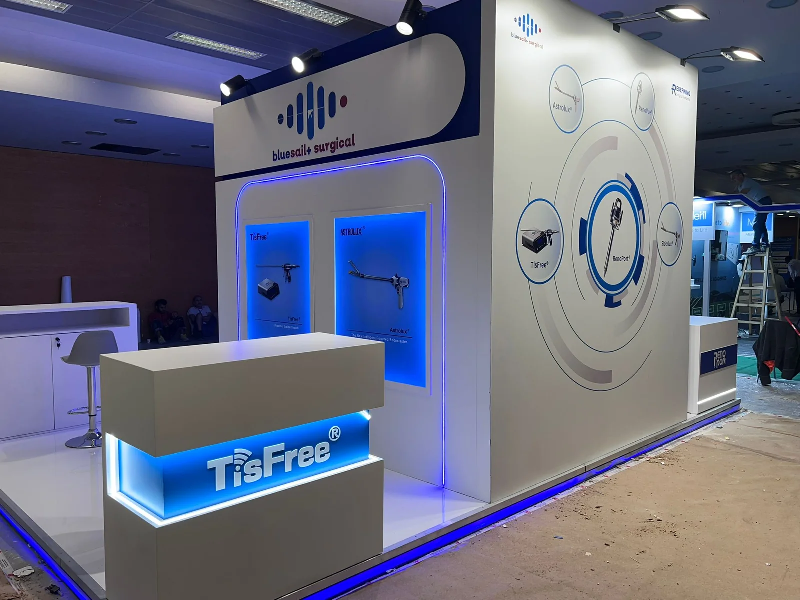 24 sqm exhibition stand at ESCP, Greece — designed and built by Echo Expo (view 3)