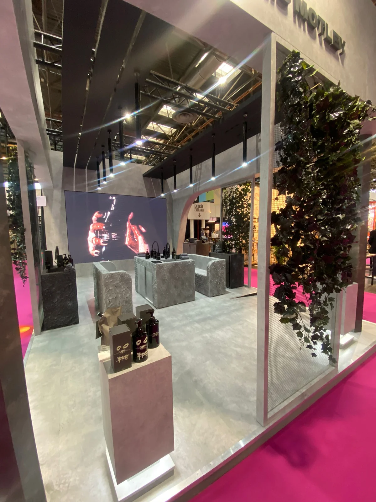 Morris Motley 24 sqm exhibition stand at Maison & Objet, Paris — designed and built by Echo Expo (view 3)