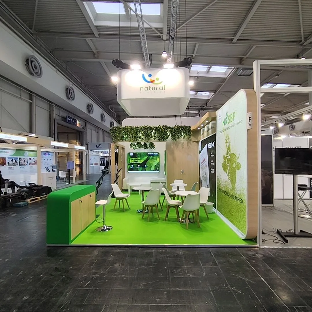 Natural Remedies stand at booth F05, EuroTier 2024, Deutsche Messe Hannover