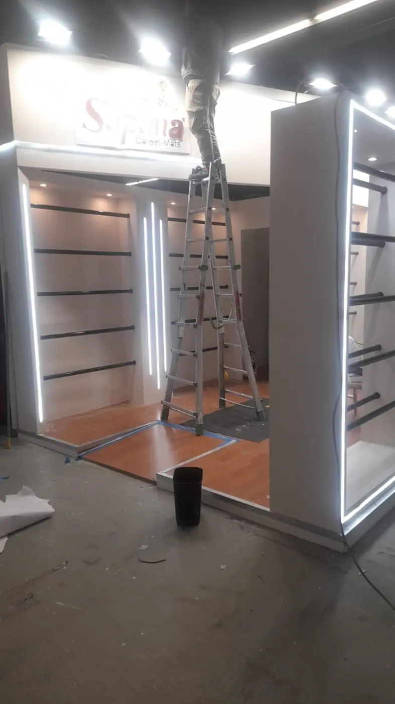 Sapana Polyweave carpet and mat exhibition stand build at Ambiente 2025, Messe Frankfurt, 7–11 February 2025 — installation by Echo Expo