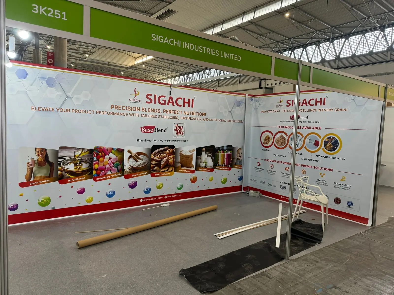 Modular exhibition stand at Vitafoods Europe, Fira Barcelona — designed and built by Echo Expo (view 5)