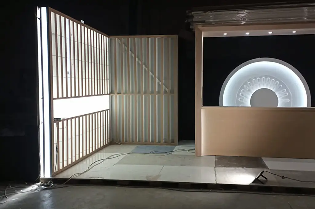 Spirits brand exhibition stand — built by the Echo Expo team